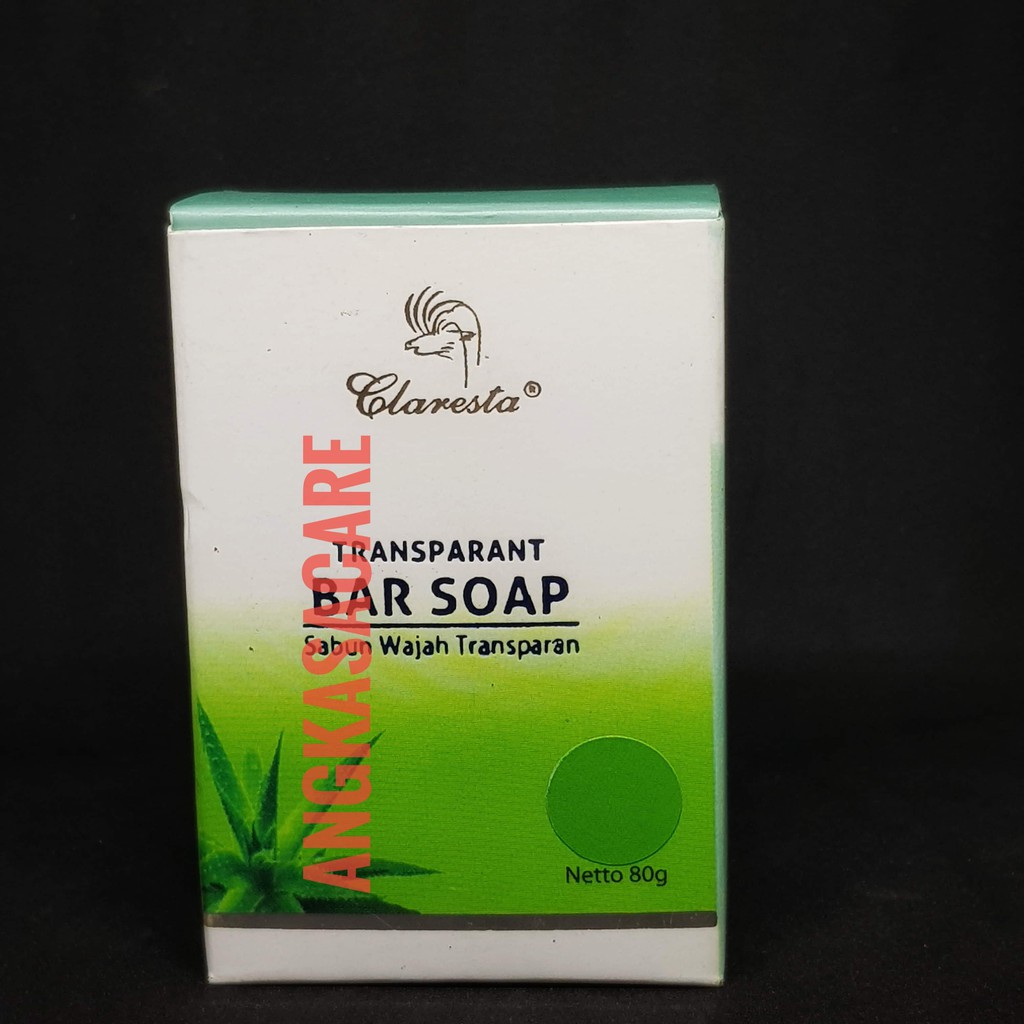 [MENCERAHKAN] SABUN CLARESTA TRANSPARANT BAR SOAP / CLARESTA KOSMETIK / SABUN HALAL MENCERAHKAN