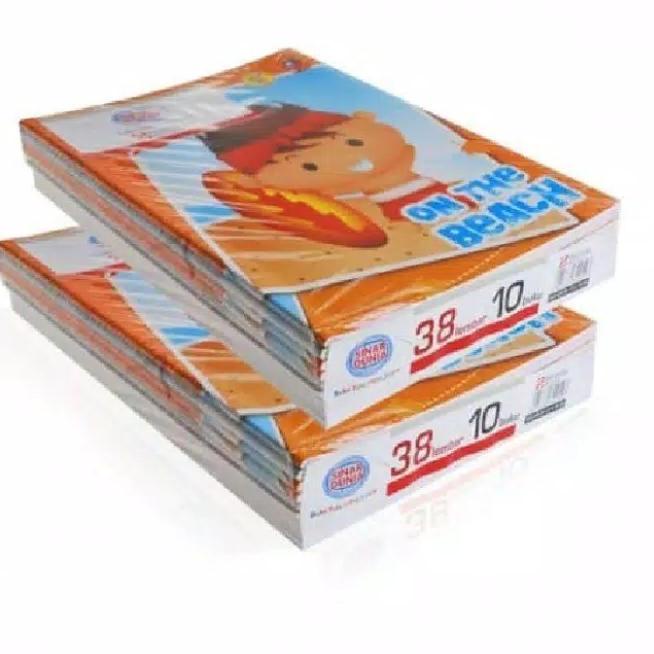 

[DISCOUNT RIQ65] 1pcs Buku Tulis Bergaris Sidu Isi 38 Lembar Buku Sekolah Harga Murah