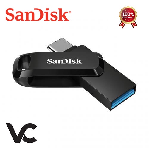 SANDISK OTG 32GB TYPE C ULTRA DUAL DRIVE GO 32 GB TYPE-C USB 3.1 FLASHDISK FLASH