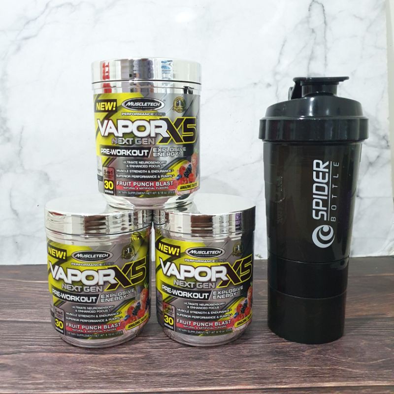 Muscletech Vapor X5 Next Gen Preworkout Pre Workout Harga Distributor Shopee Indonesia