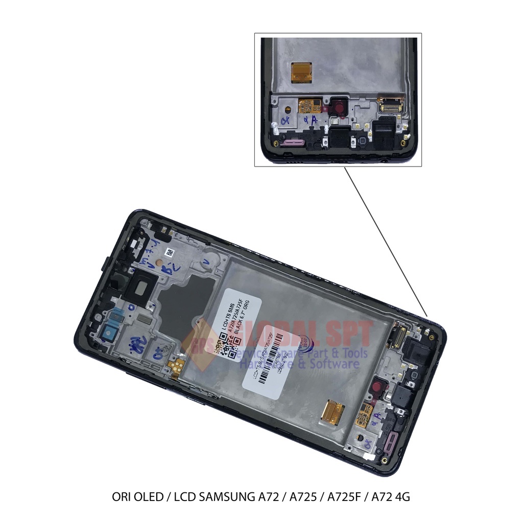 ORI OLED / LCD TOUCHSCREEN SAMSUNG A72 / A725 / A725F / A72 4G