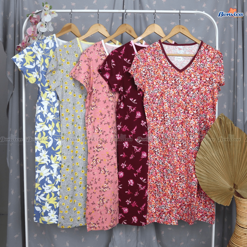 BAJU TIDUR DASTER NESSA MOTIF SIZE M