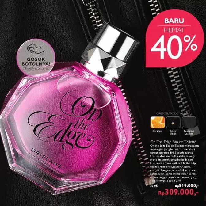 Barang Berkualitas On the edge eau de toilette - parfum wanita #33963 DISKON
