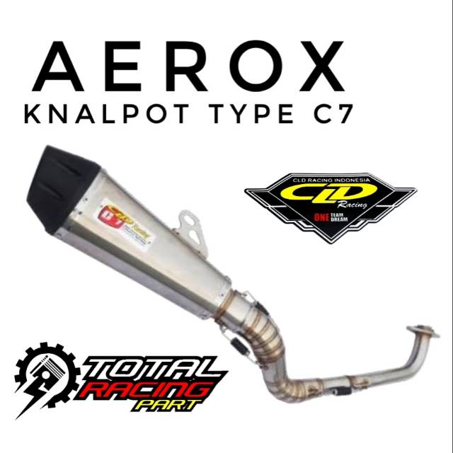 KNALPOT AEROX 155 CLD C7