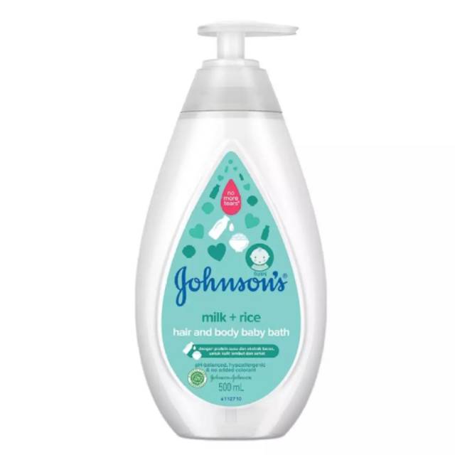 Johnsons 2 in 1 Baby Bath Hair and Body 500ml