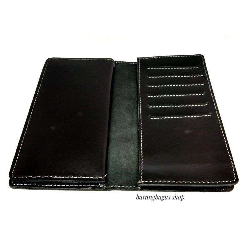 Dompet Panjang kulit pria Import Hush Puppies ( garansi kulit asli)