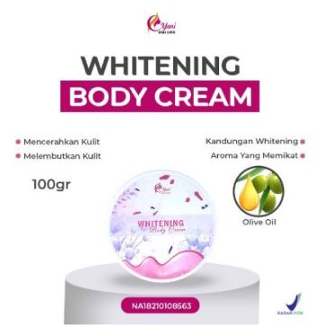[BPOM] Body Cream Bleaching  Yoniskincare