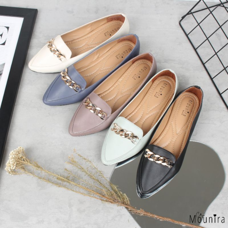 Rebecca Flat Shoes By Ceisya Mounira