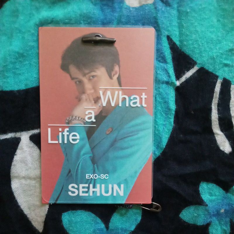 

name tag sehun what a life album