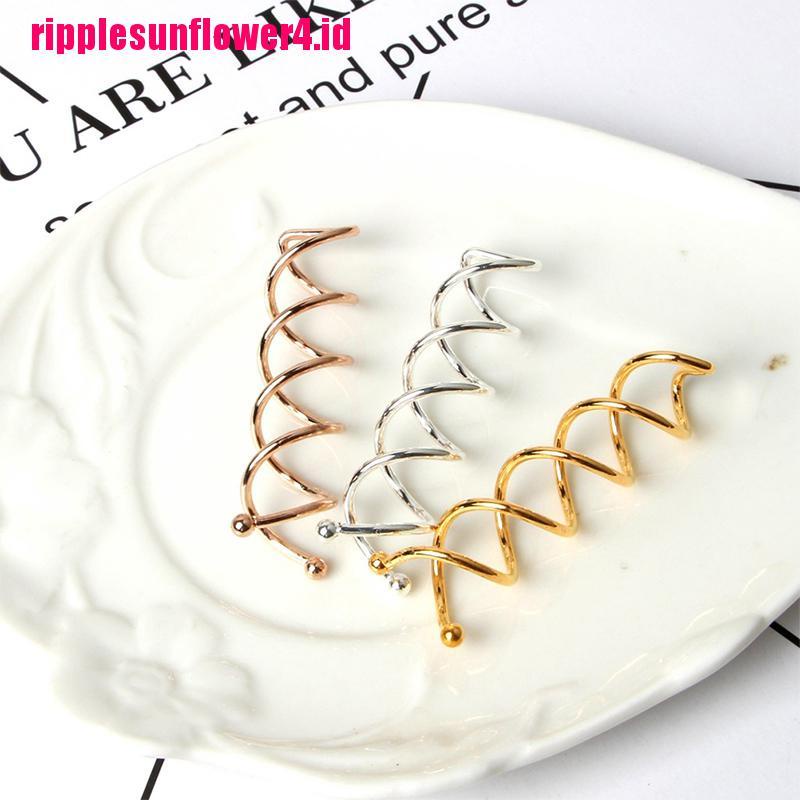 10pcs Pin Sekrup Spiral Untuk Rambut