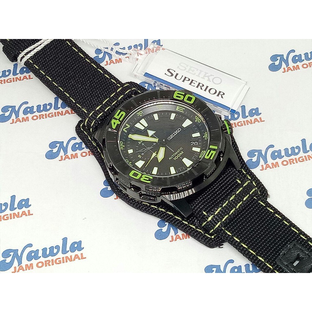 Seiko Automatic SSA059K1 Black Limited Edition - Jam Tangan Pria SSA059