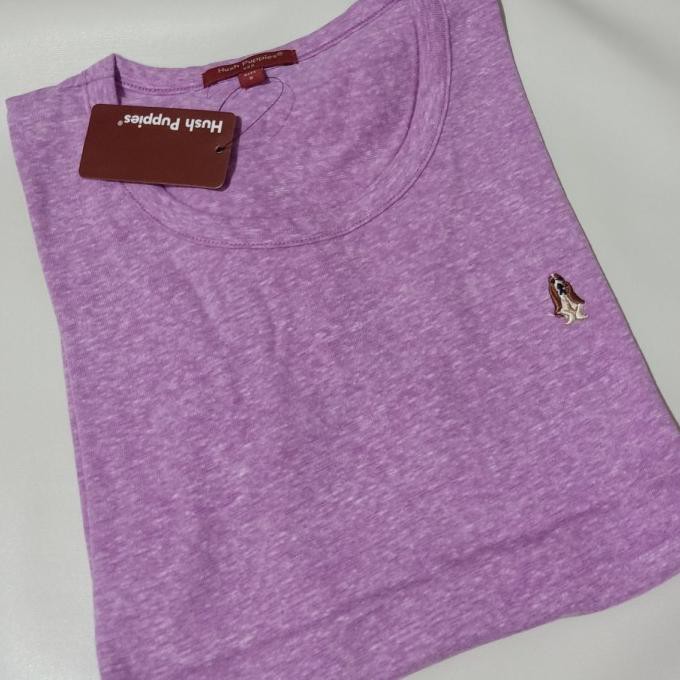 kaos hush puppies wanita original - Ungu, M