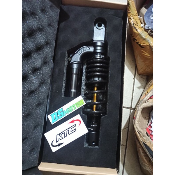 shock sekok shockbreaker KTC evo dobel doble click klik rebound kompresi compresi blackgold hitam ti