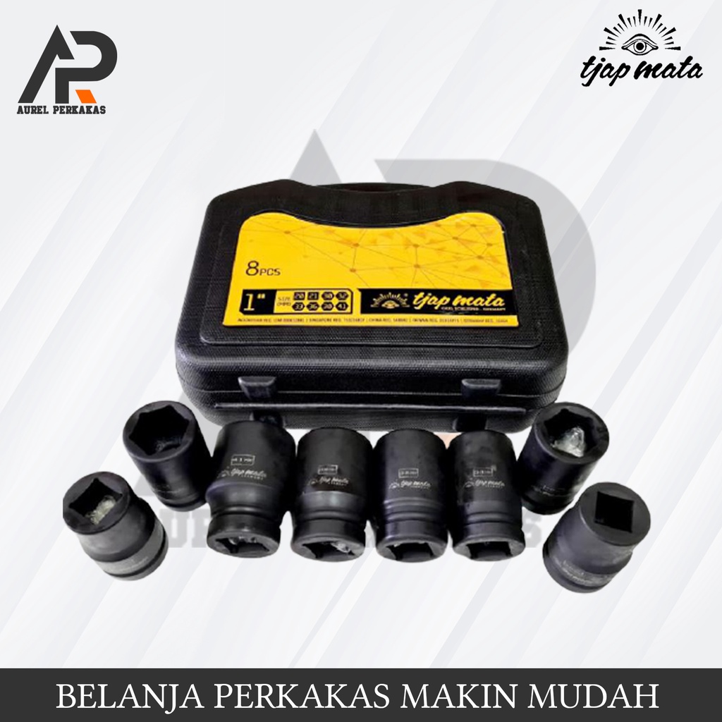 KUNCI RODA TRUK TJAP MATA 8pcs