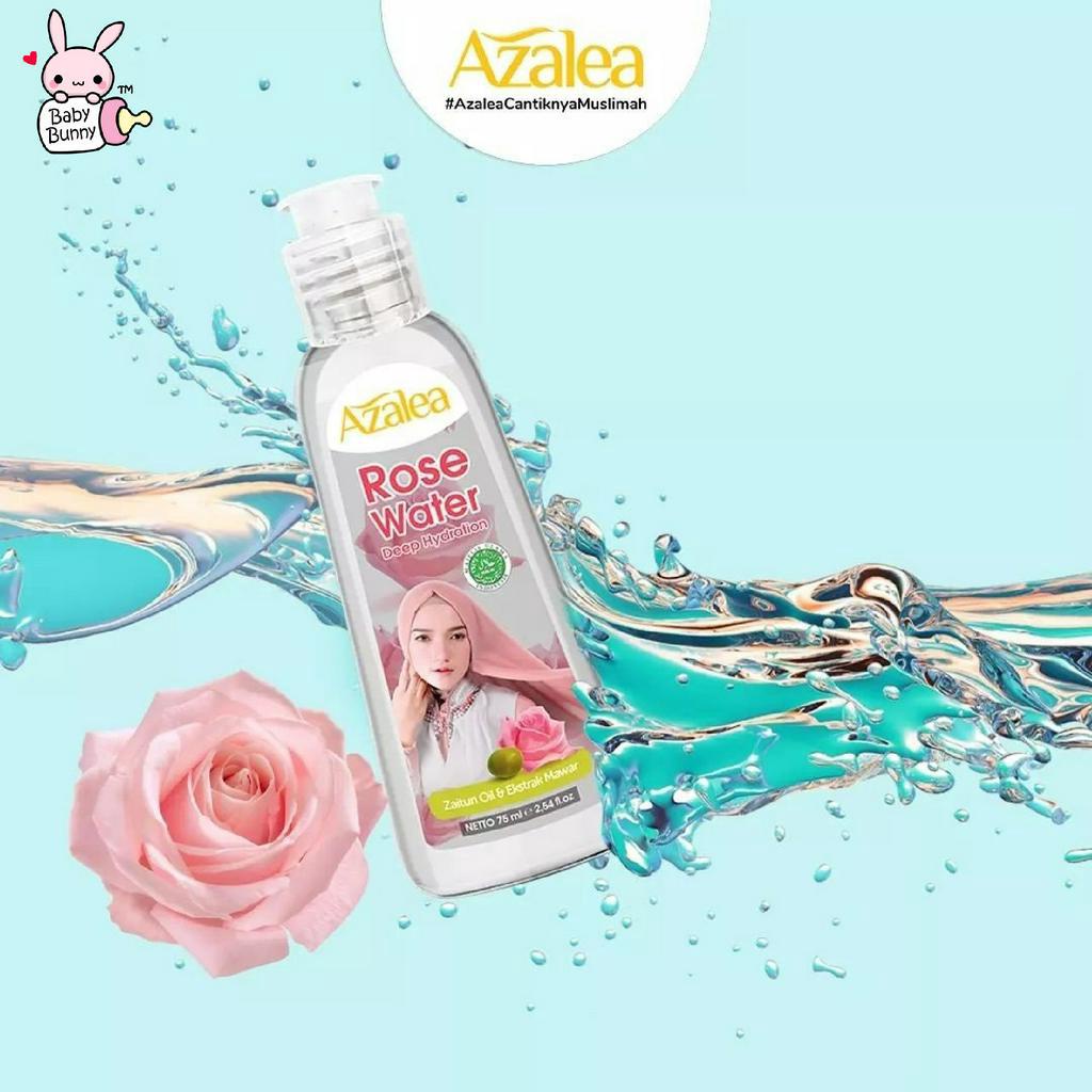 ❤ BELIA ❤ AZALEA Rose Water Deep Hydration 75ml | Zaitun Oil &amp; Ekstrak Mawar | BPOM