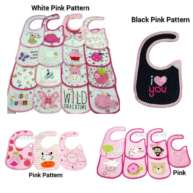 Slabber Catell Love Bib / Celemek Bayi Catell Love