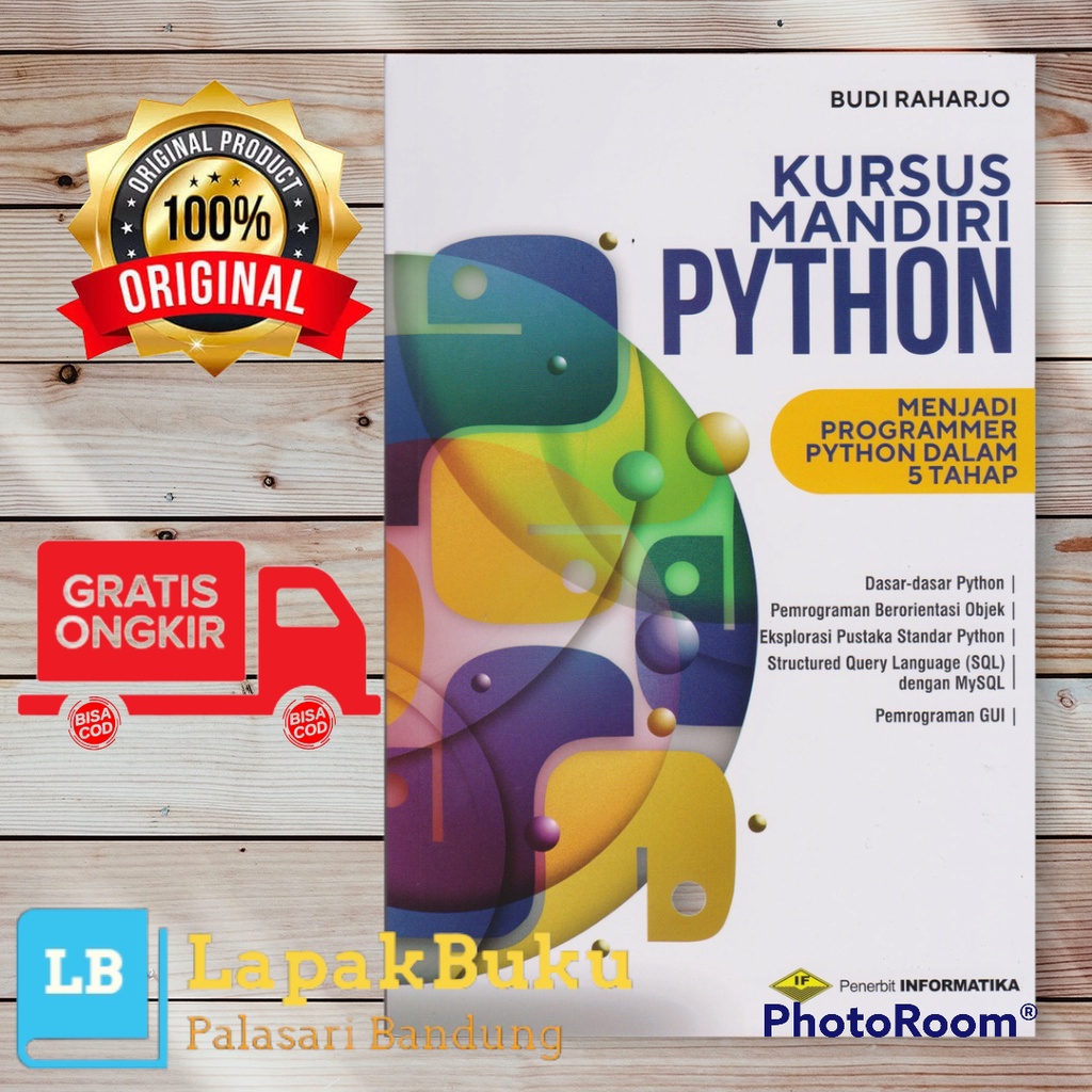 BUKU KURSUS MANDIRI PYTHON BUDI RAHARJO