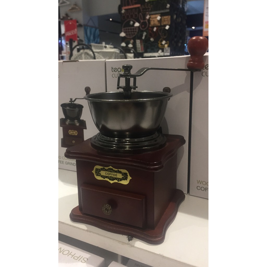 

Coffee Grindr Classic wood HQ