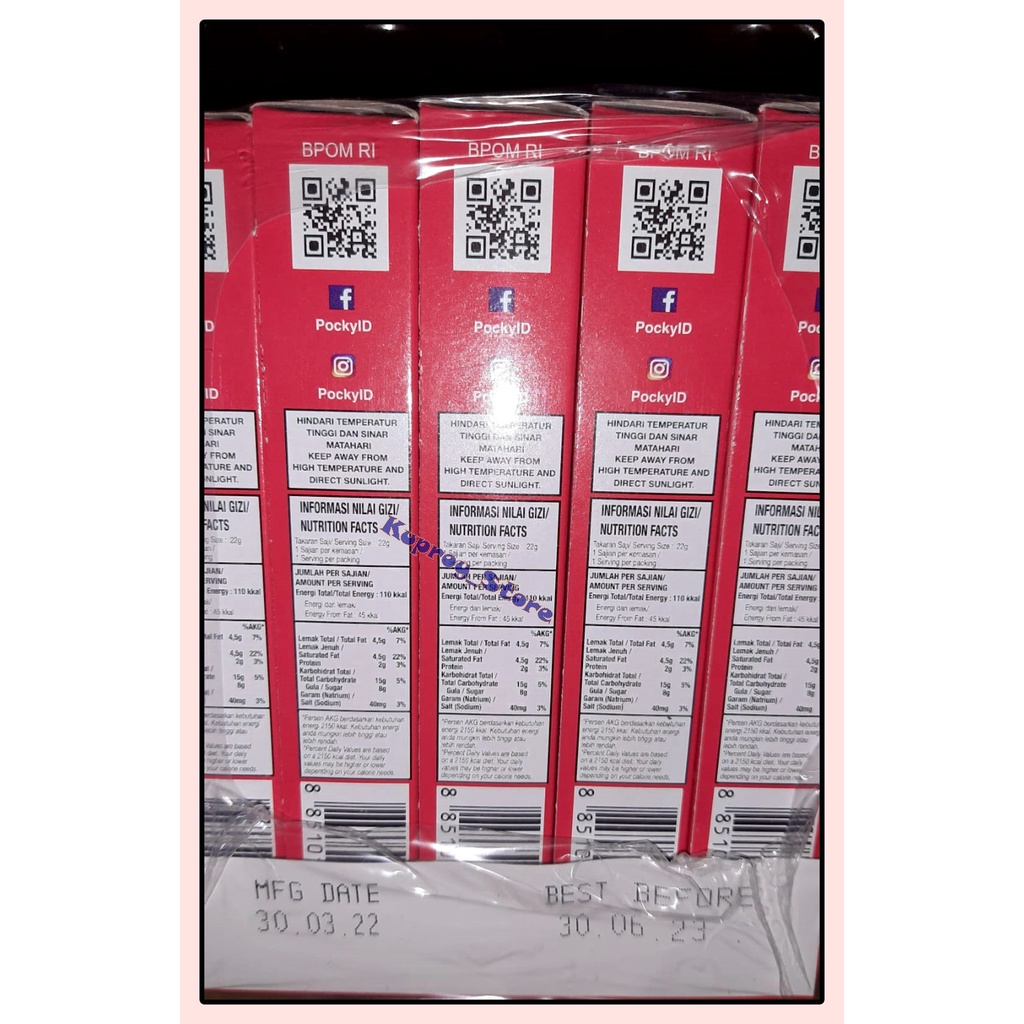

Glico Pocky Mini/Biskuit Stick Pocky Mini/Box (Satuan/Pc)
