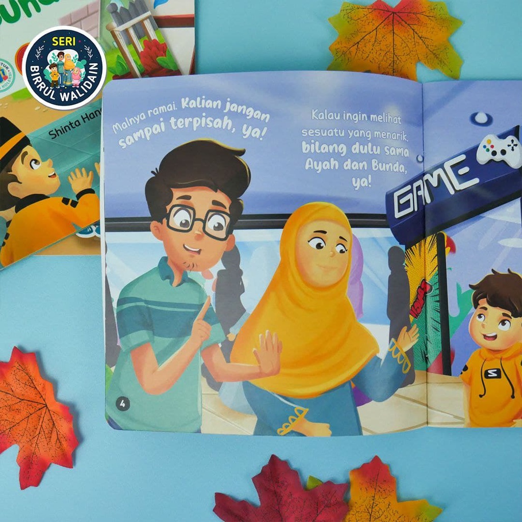 Buku Anak : Birrul Walidain (Berbakti pada Orangtua) 1 Set 4 Buku