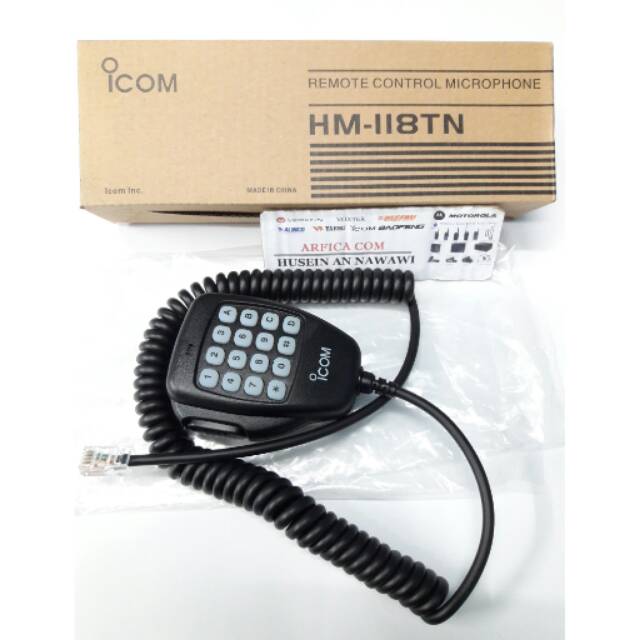 JUAL EXTRA MIC RIG ICOM 2100 / MIC RIG ICOM 2200 - ICOM HM 118TN