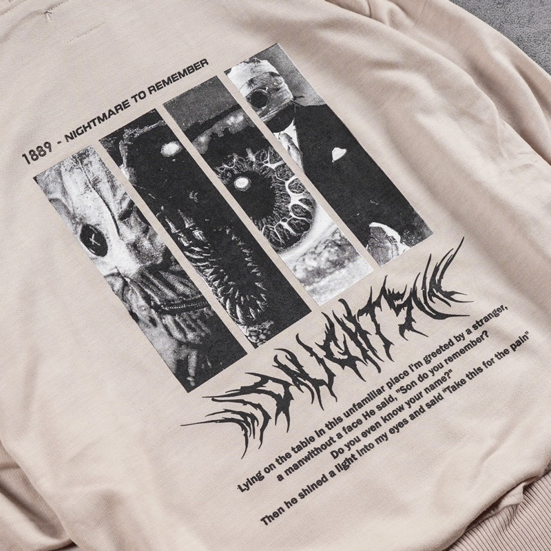 [N00763] Jaket Hoodie Distro Motif MIDNIGHTSUN