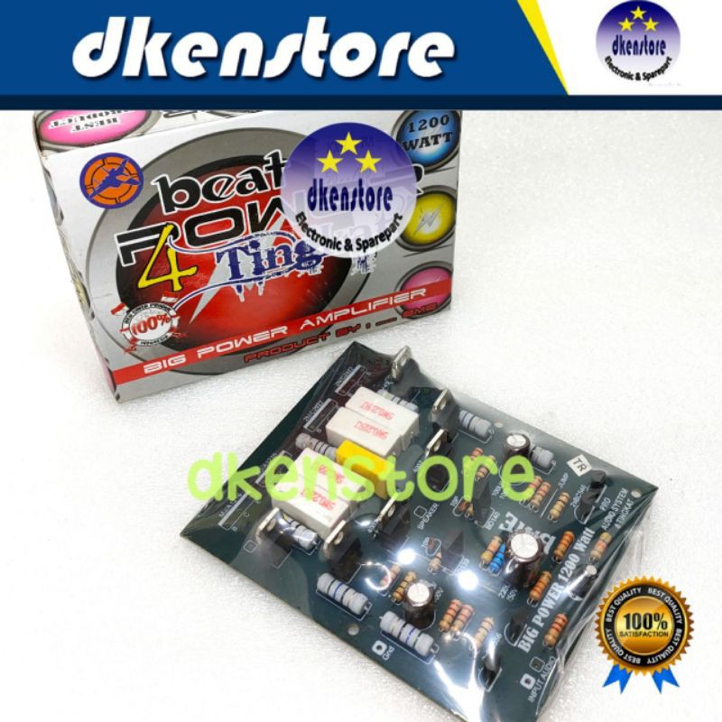 Kit Power BEAT 4 Tingkat Mono Driver 1200w 1200 watt