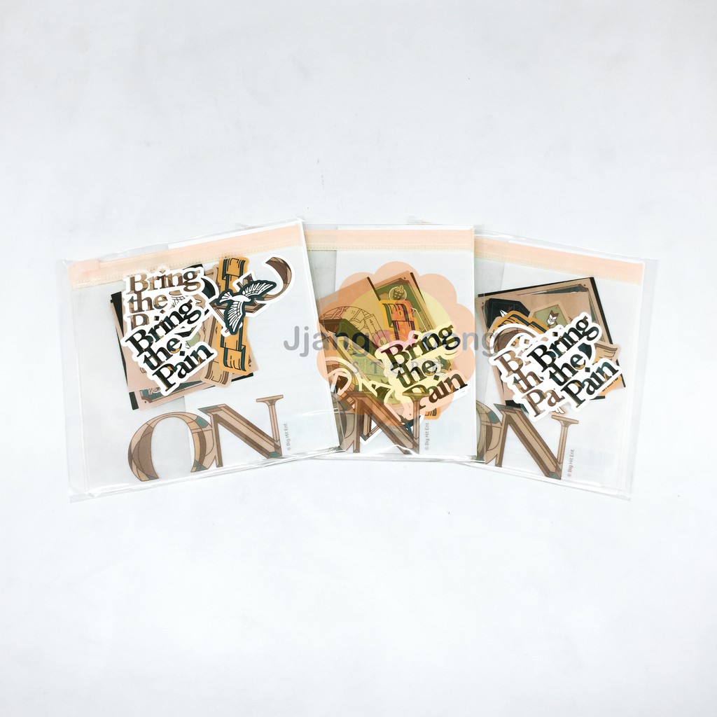 BTS Pop Up MOTS Official MD - Sticker Set ON