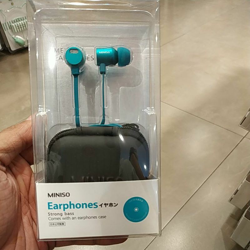 miniso earphone STRONG BASS ORIGINAL