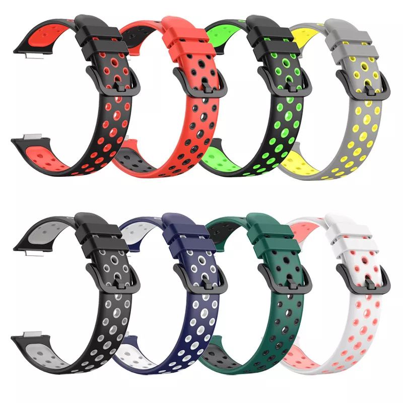 Strap Watch Huawei FIT 2 | Two Color Rubber Silikon High Quality