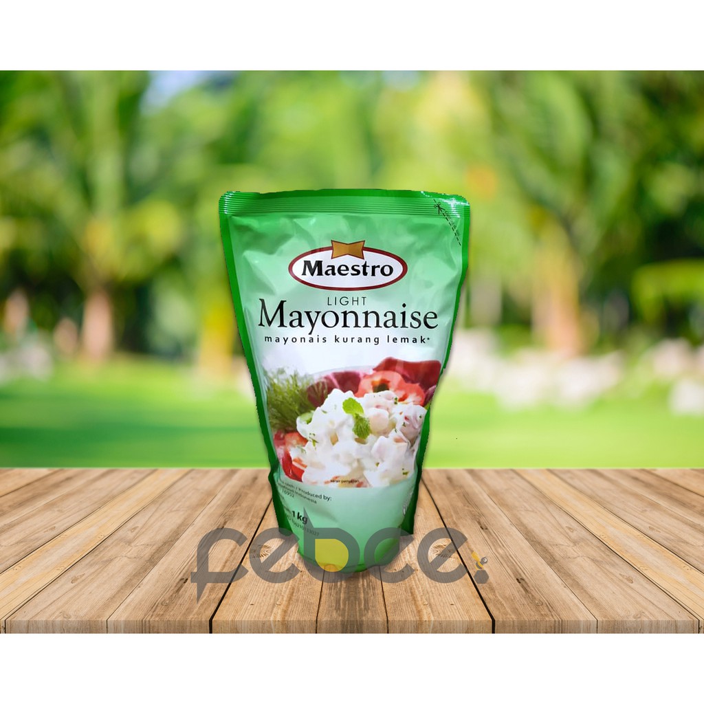 

Maestro Mayonnaise / Mayonais Mayo Kurang Lemak 180g / 1kg