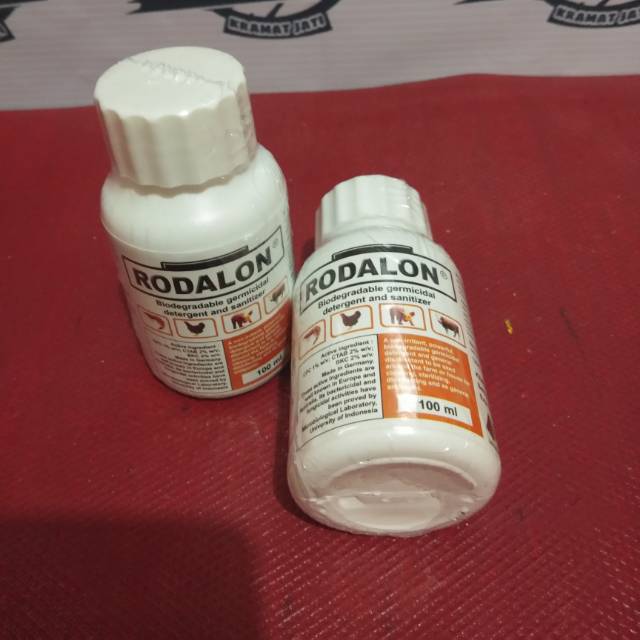 cairan disinfektan rodalon harum wangi untuk kandang wadah pakan ternak unggas burung