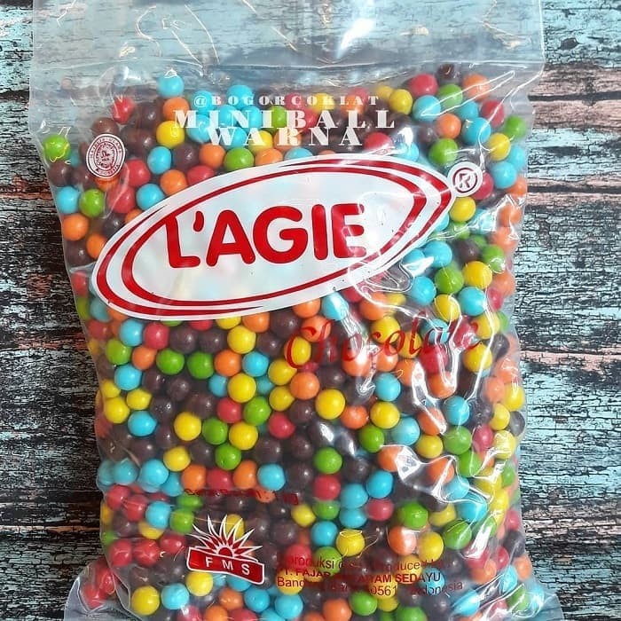 Coklat Lagie CITY MINI WARNA Grosir Coklat Lagie 1 KG Murah Lagie Mini Pelangi Coklat Lebaran