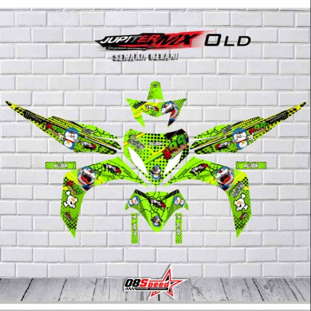 Decal Motor Jupiter Mx Old (Mx Lama)