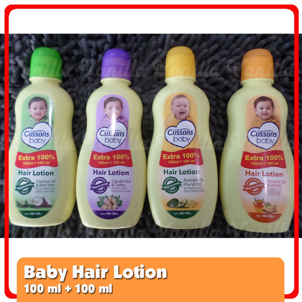 hair lotion baby