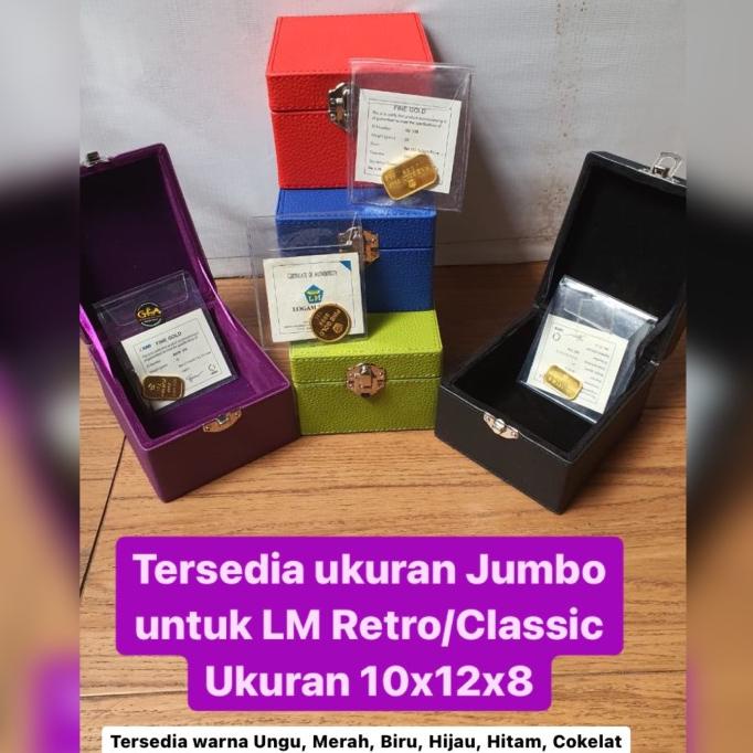 

ONSALE Box LM Kotak Penyimanan Logam Mulia Emas Antam Ubs Retro Kartu Nama