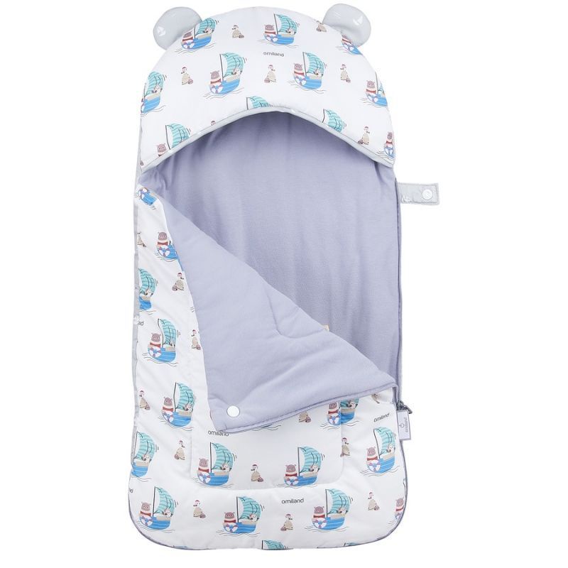 Sleeping Bag Aplaca Series Omiland / Selimut Bayi resleting Lembut dan Tebal / Selimut Penghangat Bayi