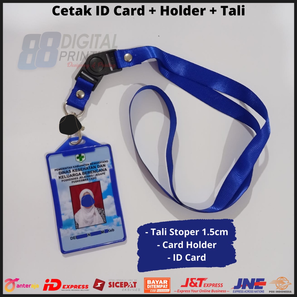 

Promo Cetak ID Card Custom (ID Card + Holder + Tali)