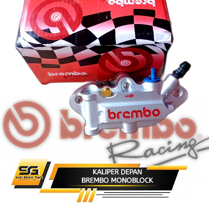 KALIPER DEPAN BREMBO MONOBLOCK UNIVERSAL