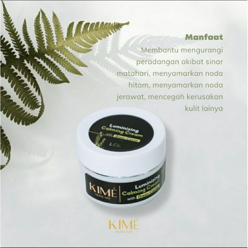 KIME SKINCARE LUMINIZING JEJU DAY CREAM , NIGHT CREAM &amp; CALMING CREAM