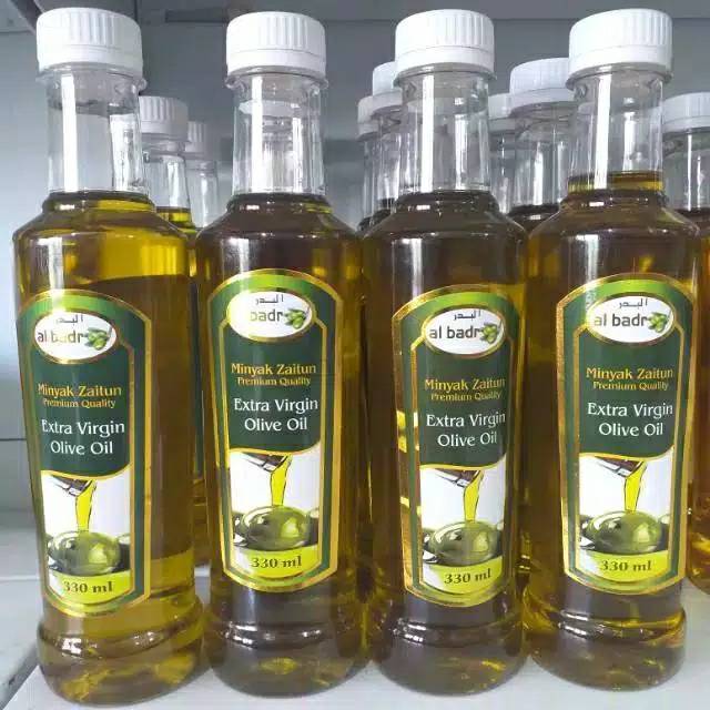 

Minyak zaitun Al badr extra virgin 330ml