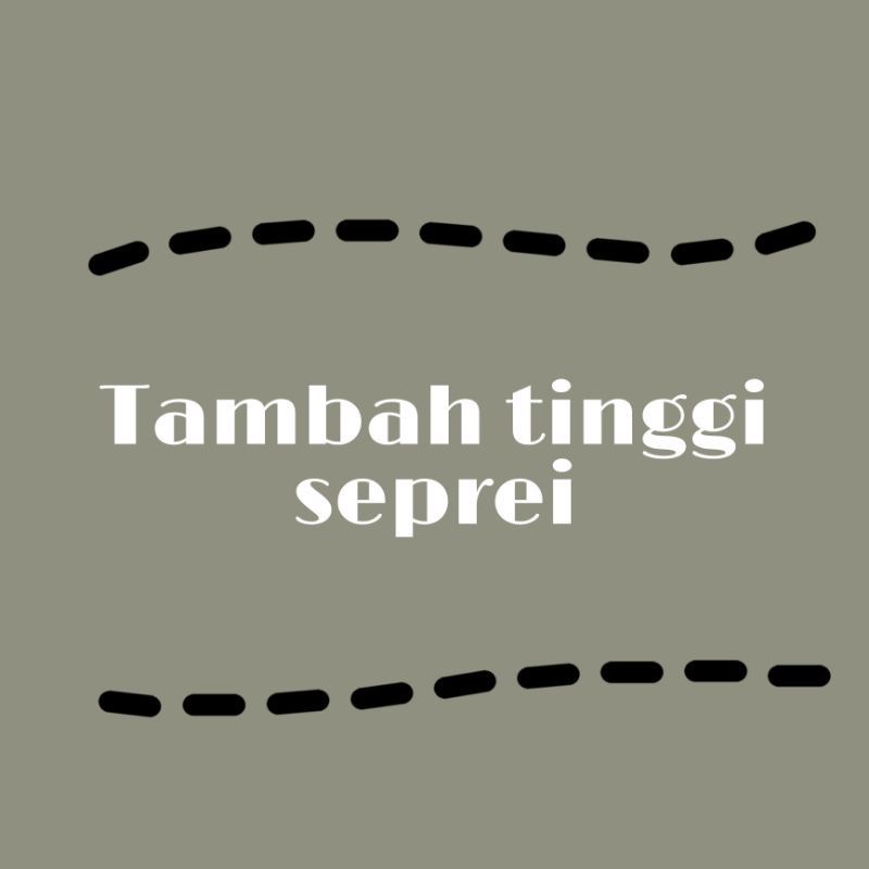 ETALASE TAMBAH TINGGI SEPREI