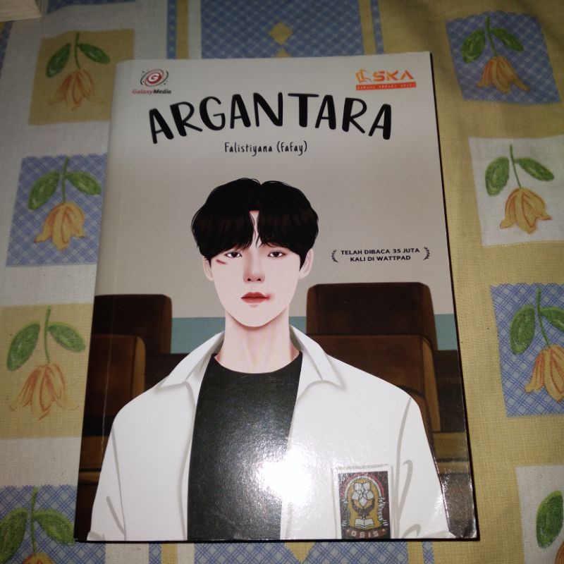 NOVEL WATTPAD ARGANTARA ORIGINAL BEKAS (gratis gelang inisial S)