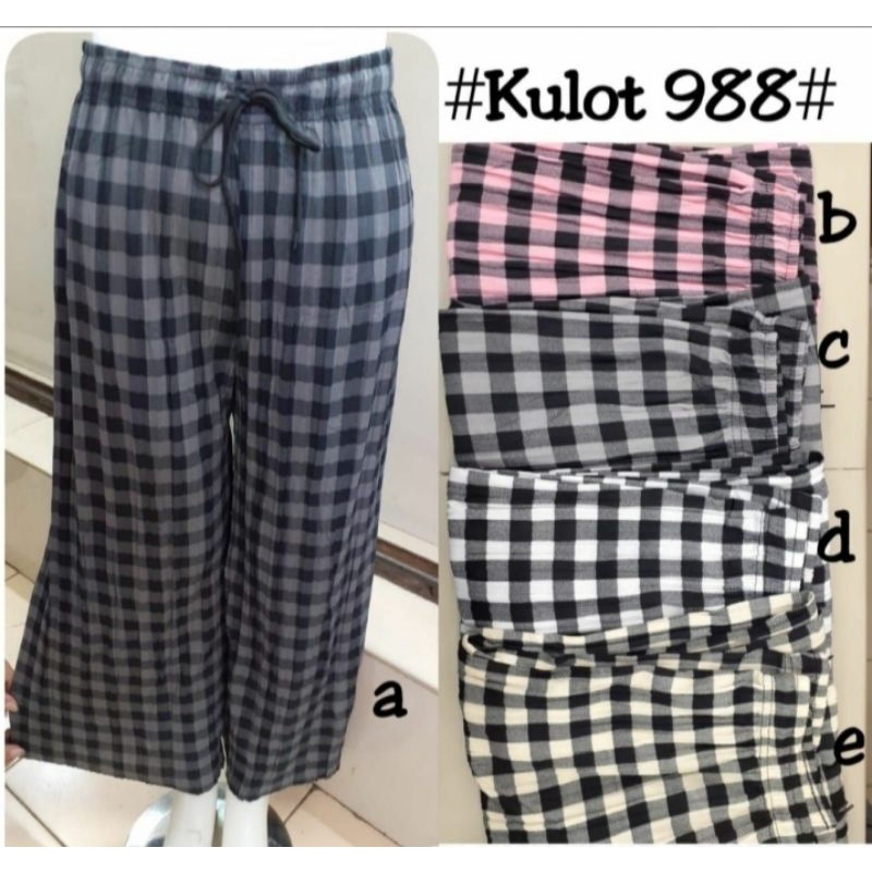 Celana Kulot Plisket wanita/Celana Kulot Plisket/Celana panjang kulot wanita