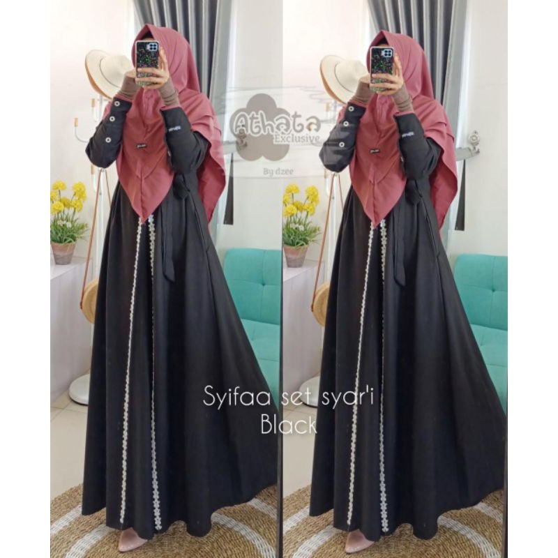 Syifa set syar'i ori ATATHA