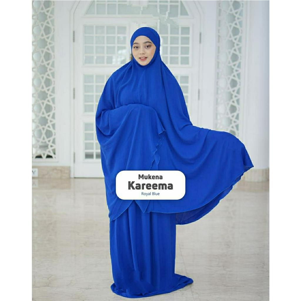 Mukena Viral Nabila Collection motif Kareema Bahan Crinckle Airflow Rayon