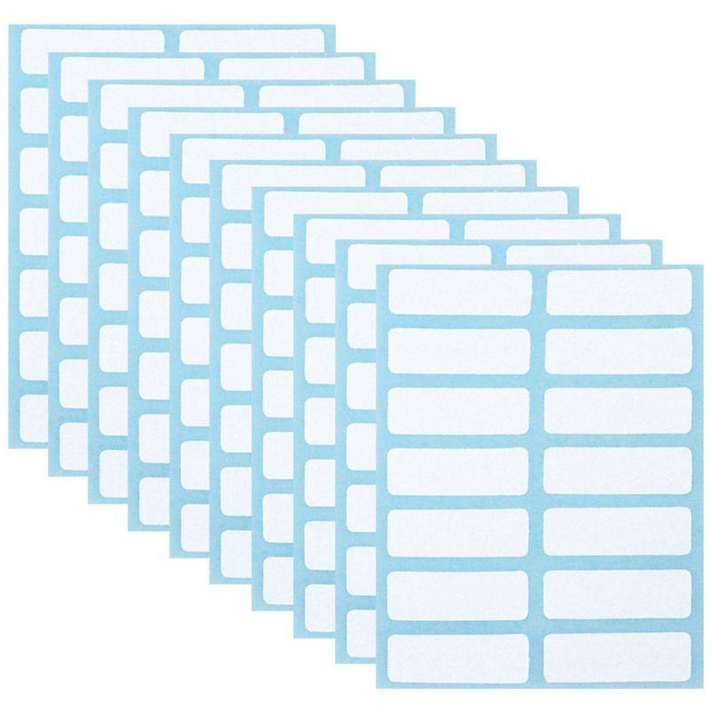 Nickolas1 Stiker Harga Laris Writable Label Putih Kosong Sticky Blank Note Labels