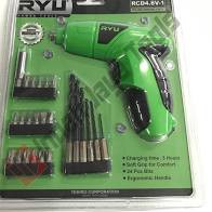 Mesin Bor Tangan Screwdriver Cordless Ryu Tekiro Obeng Listrik