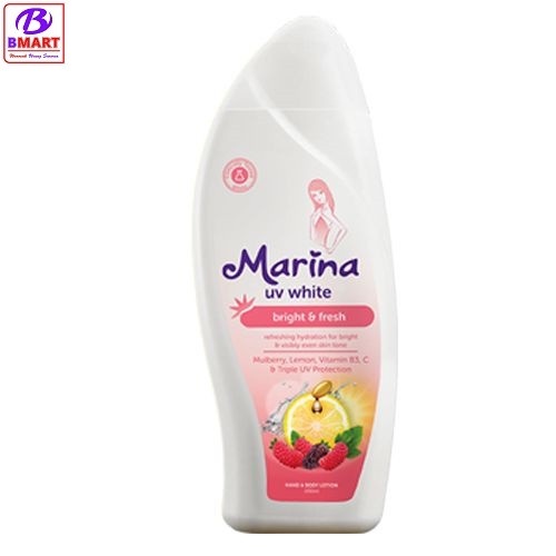 Marina Hand Body Lotion UV White 460 ml || Marina hand body lotion || hand body lotion || pelembab kulit || pemutih kulit