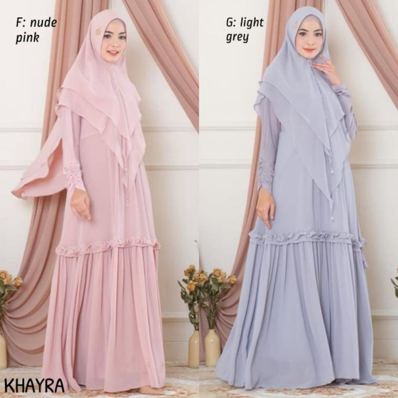 Gamis KHAYRA by Hawwa Aiwa